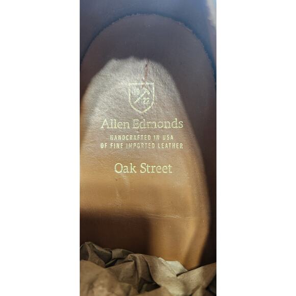 Allen Edmonds Oak Street 4302 Cap Toe Oxfords Made USA Dainite Sole Size 9.5 E main image 14